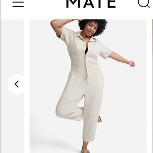 Mate The Label Linen Jumpsuit